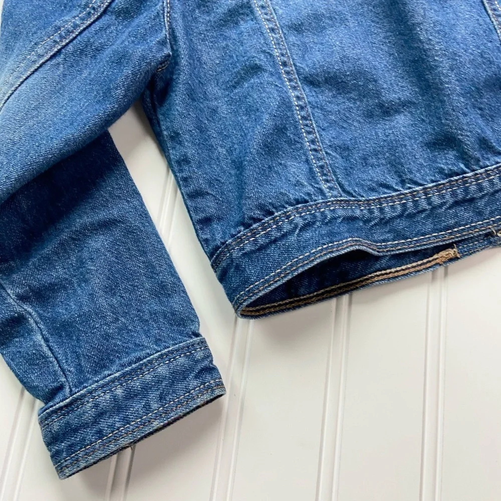 •Oshkosh• floral detail denim jacket